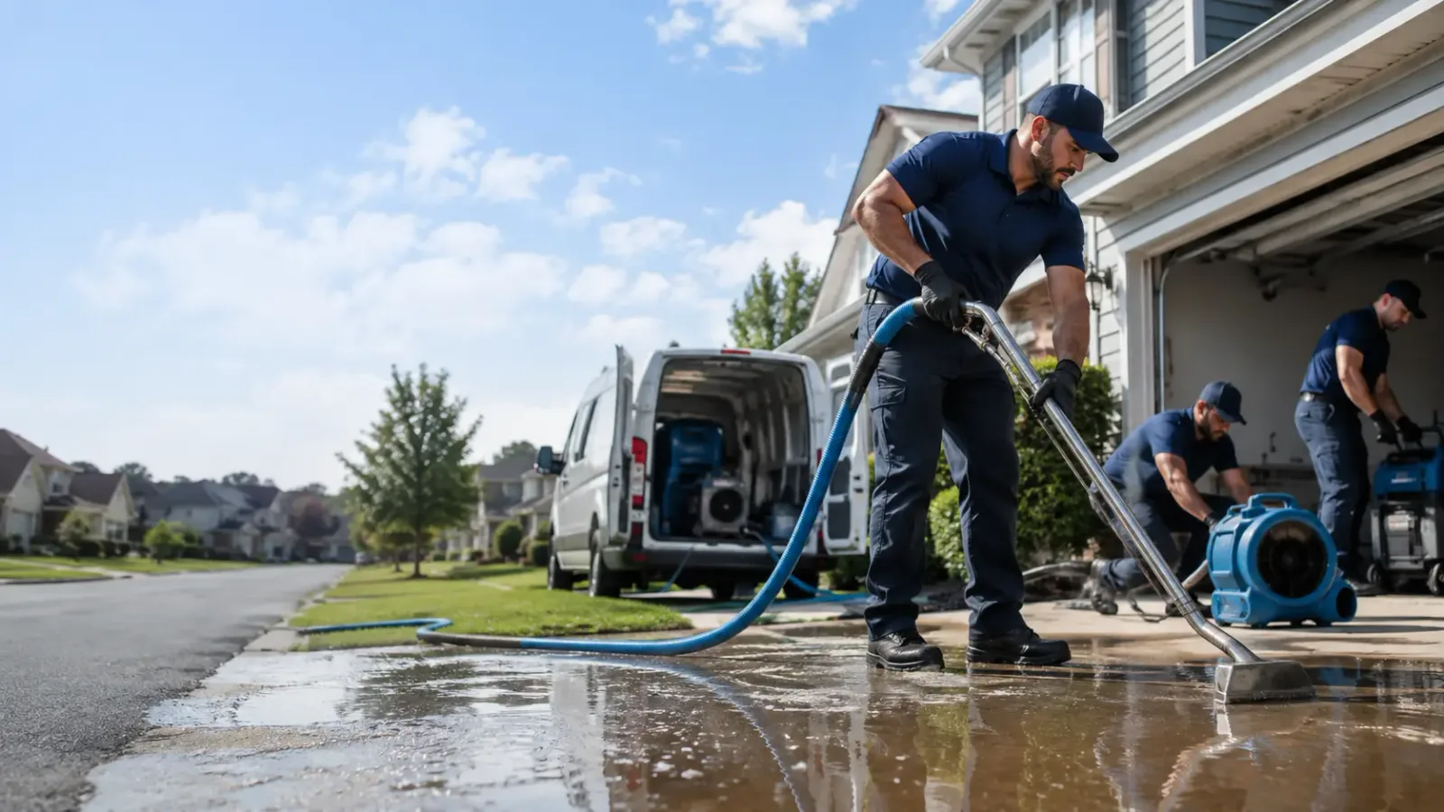 Flood Damage Restoration in Leedey, OK